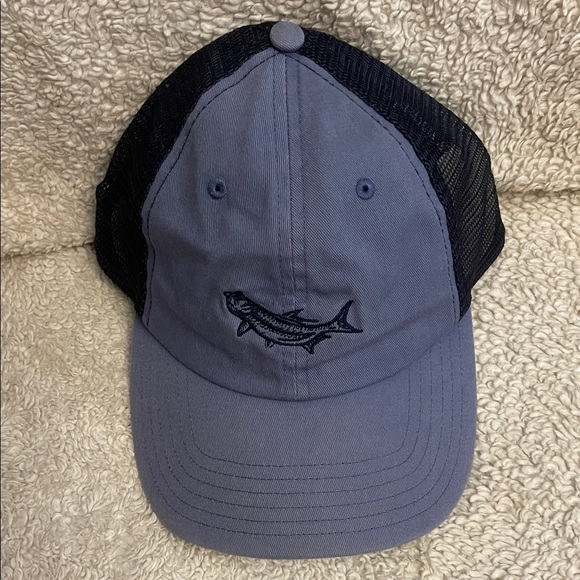 Vineyard Vines Other - Vineyard Vines Blue Tarpon Icon Baseball Hat -One Size Adjustable Velcro-Unisex